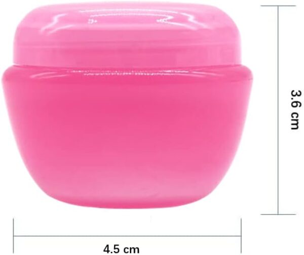 HINNASWA Travel Containers For Toiletry, Lotion Travel Accessories Bottles for Cosmetic, Makeup, Body & Hand Cream, Toiletries - Image 3