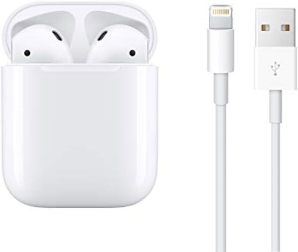 Apple AirPods (2nd Generation) Wireless Ear Buds, Bluetooth Headphones with Lightning Charging Case Included, Over 24 Hours of Battery Life, Effortless Setup for iPhone - Image 6